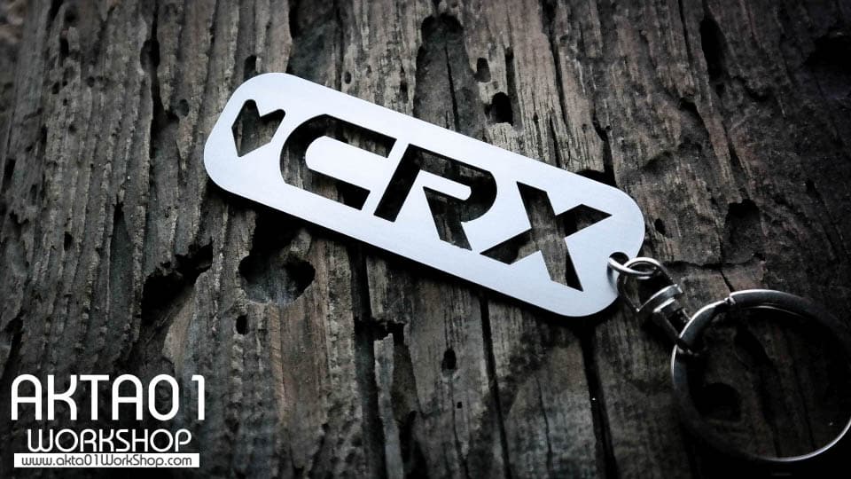 Details about   Honda CRX Keychain Keyring Key Tag Metal Keychain Honda schlüsselanhänger CRX 